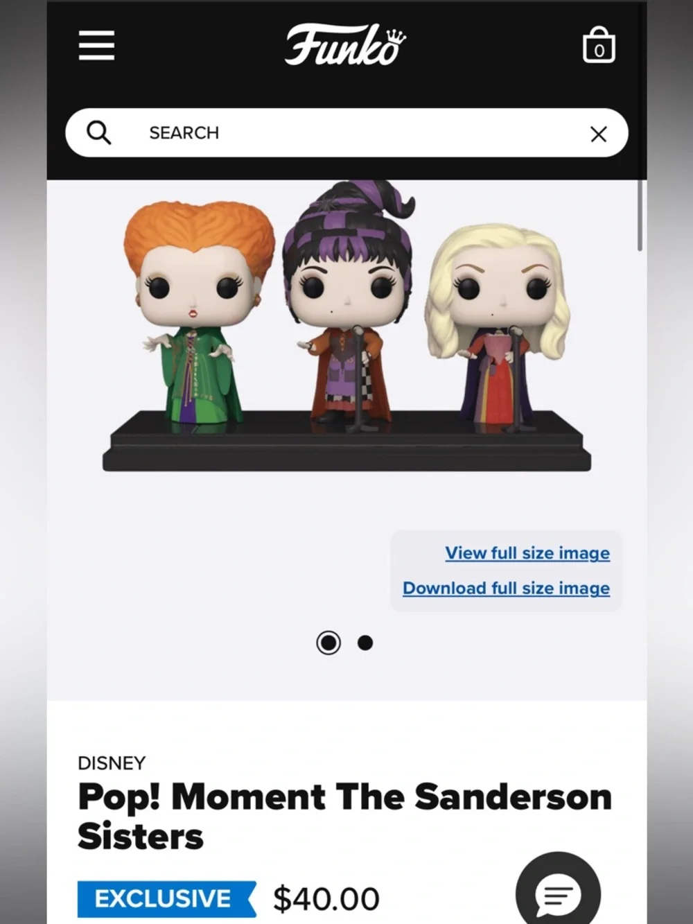 Disney Funko Pop! Hocus Pocus The Sanderson Sisters — Orange, Purple, Green - Picture 2 of 7